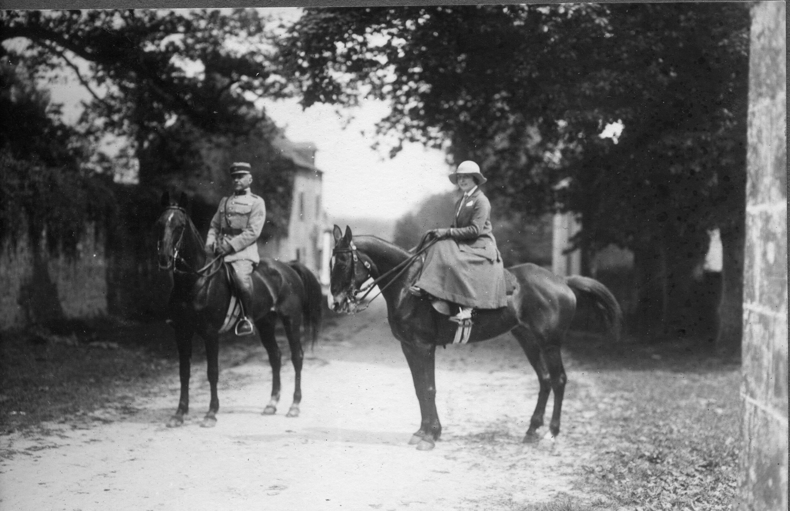 Georges et sa fille Monique à Vannes