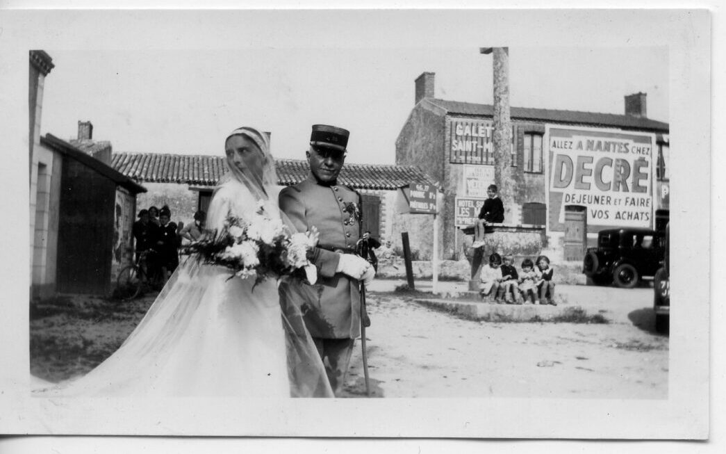 Mariage de Monique avec Pierre Bolzinger (oncle Tommy)